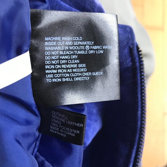 Bernardo for Nordstrom Purple Suede Jacket Size M - Picture 8 of 11